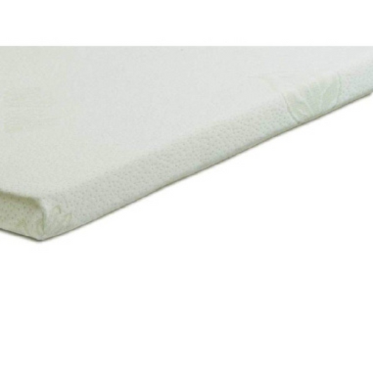 Aloe-Topper SleepHarmony – Seitenansicht: professioneller Komfort fuer Hotels, Pensionen und Berghuetten.