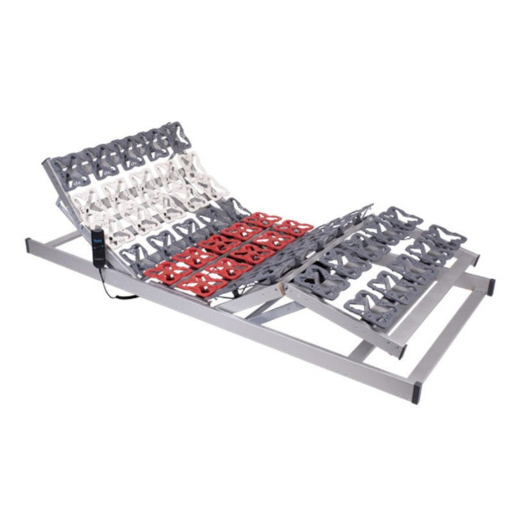 Lattenrost Tellerfeder Bossflex Elektrisch – Hauptansicht: hochwertige Hotelausstattung fuer erholsamen Gaesteschlaf in Hotels und Unterkuenften in der Schweiz.