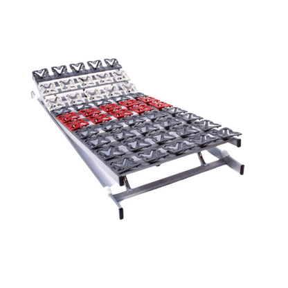 Lattenrost Tellerfeder Bossflex KF – Hauptansicht: hochwertige Hotelausstattung fuer erholsamen Gaesteschlaf in Hotels und Unterkuenften in der Schweiz.