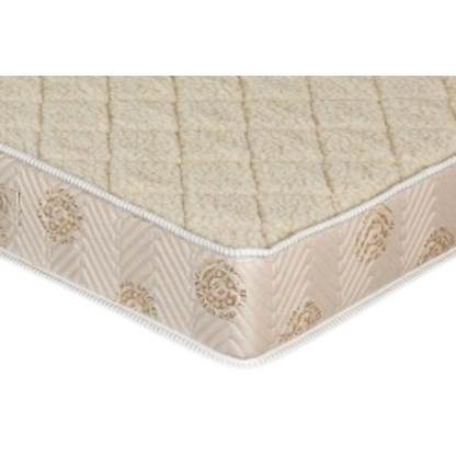 Orthopädische Kaltschaum Matratze mit Wolle – Seitenansicht: professioneller Komfort fuer Hotels, Pensionen und Berghuetten.