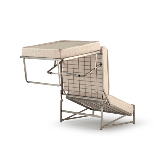 Schlafsessel RAVELLO – Seitenansicht: professioneller Komfort fuer Hotels, Pensionen und Berghuetten.