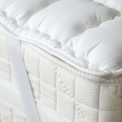 Topper PRAIANO – Seitenansicht: professioneller Komfort fuer Hotels, Pensionen und Berghuetten.